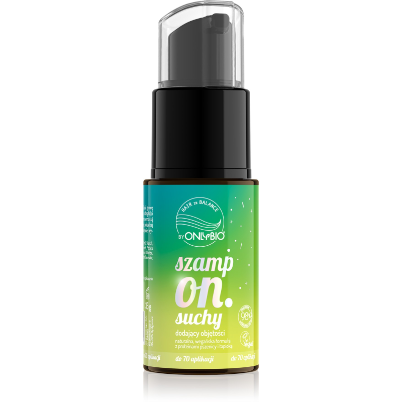 Hair in Balance by ONLYBIO Suchy szampon dodający objętości 35g