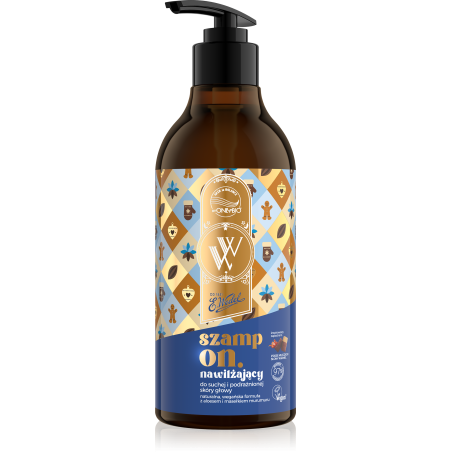 OnlyBio x Wedel Hair in Balance Szampon Nawilżający Ptasie Mleczko Słony Karmel 400 ml