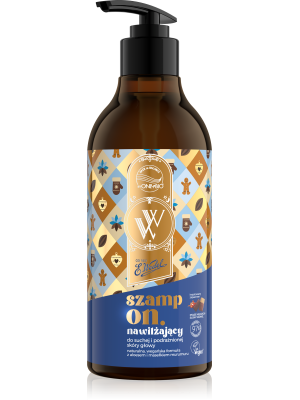 OnlyBio x Wedel Hair in Balance Szampon Nawilżający Ptasie Mleczko Słony Karmel 400 ml