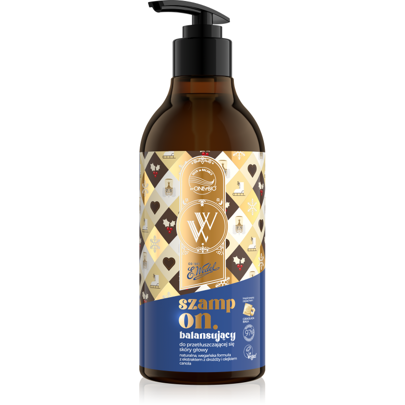 OnlyBio x Wedel Hair in Balance Szampon Balansujący Czekolada Biała 400 ml