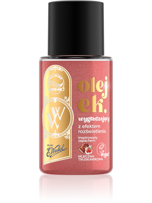 OnlyBio x Wedel Hair in Balance Olejek rozświetlający do włosów Czekolada Mleczna Truskawkowa 20 ml