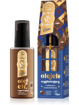 OnlyBio x Wedel Hair in Balance Olejek rozświetlający do włosów Czekolada Mleczna Nadziana 70 ml