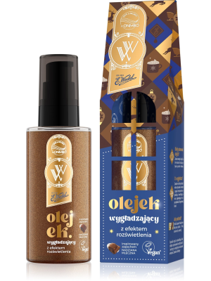 OnlyBio x Wedel Hair in Balance Olejek rozświetlający do włosów Czekolada Mleczna Nadziana 70 ml