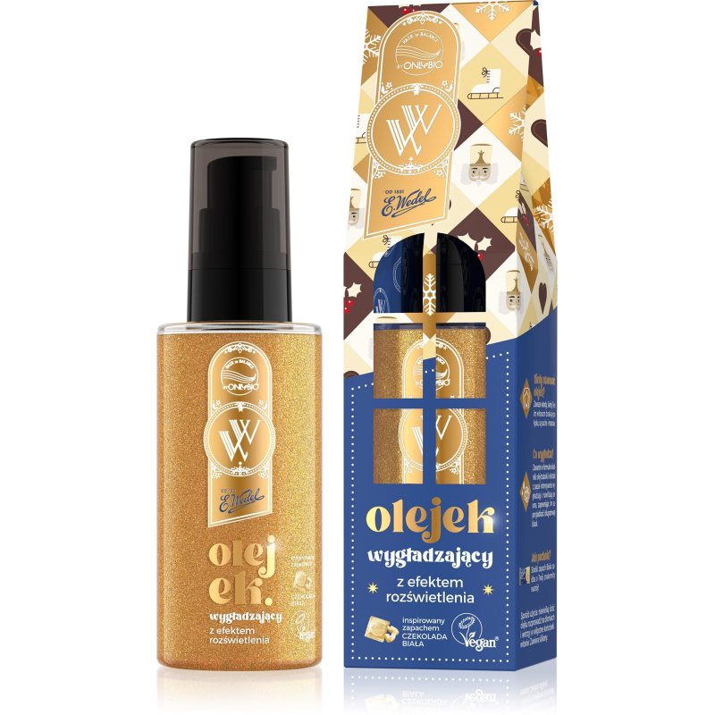 OnlyBio x Wedel Hair in Balance Olejek rozświetlający do włosów Czekolada Biała 70 ml