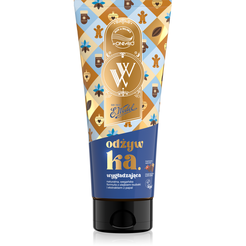OnlyBio x Wedel Hair in Balance Odżywka wygładzająca Ptasie Mleczko Słony Karmel 200 ml