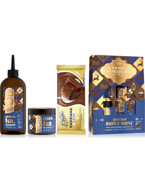 OnlyBio x Wedel Hair in Balance Zestaw Super Shine Czekolada Mleczna Nadziana
