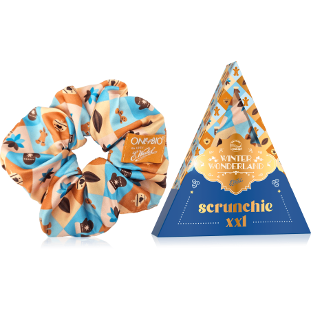 OnlyBio x Wedel Hair in Balance Scrunchie XXL Ptasie Mleczko Słony Karmel