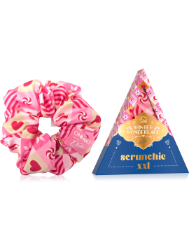 OnlyBio x Wedel Hair in Balance Scrunchie XXL Czekolada Mleczna Truskawkowa