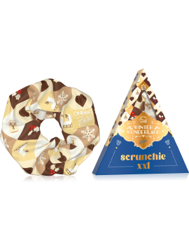 OnlyBio x Wedel Hair in Balance Scrunchie XXL Czekolada Biała