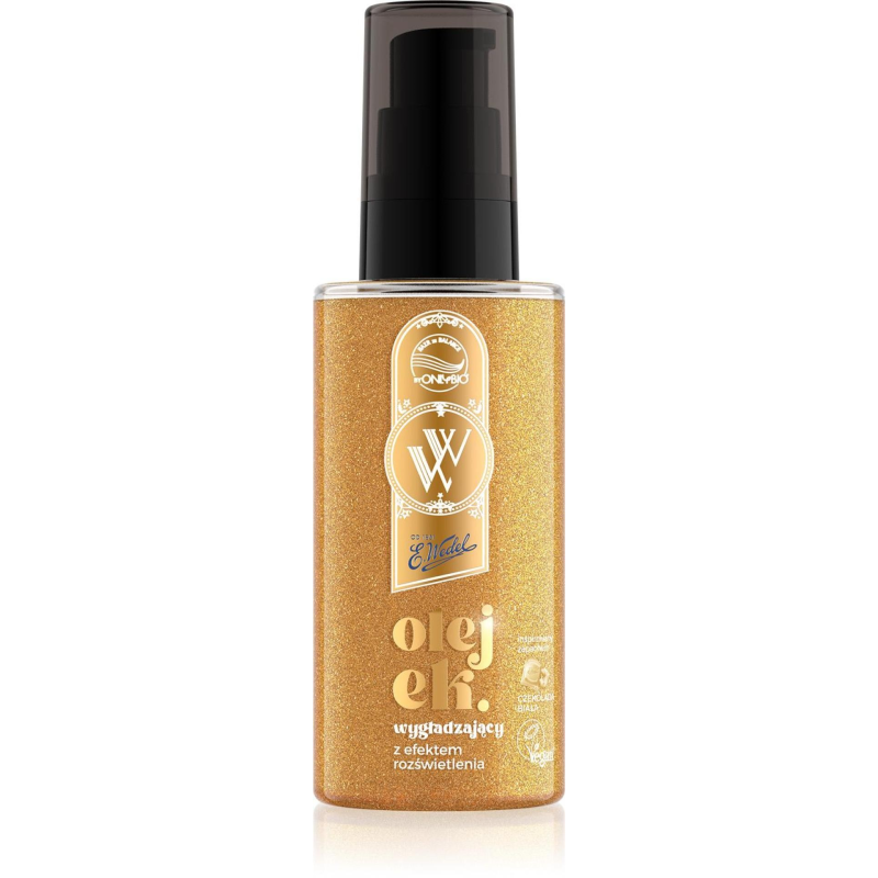 OnlyBio x Wedel Hair in Balance Olejek rozświetlający do włosów Czekolada Biała