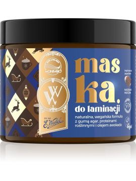 OnlyBio x Wedel Hair in Balance Maska do laminacji Czekolada Mleczna Nadziana 200 ml