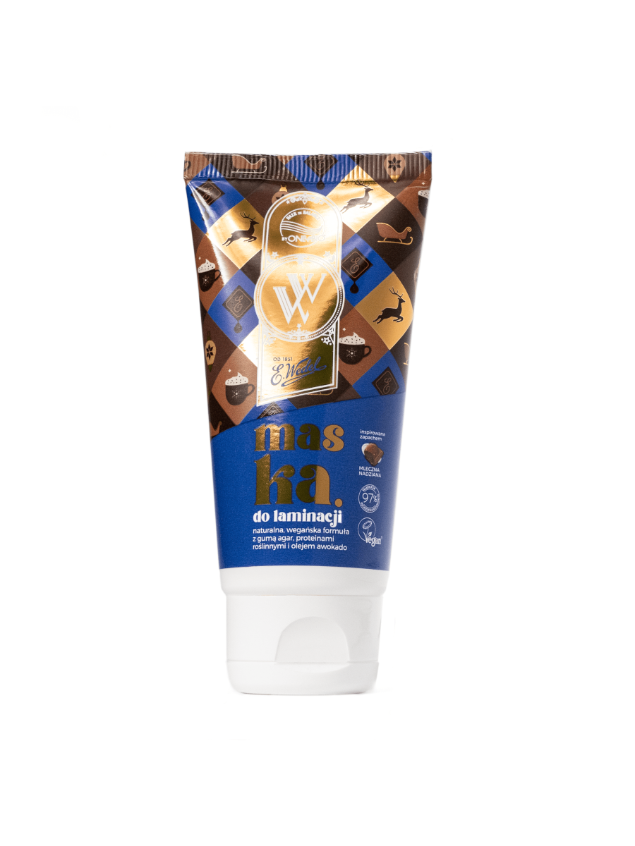 OnlyBio x Wedel Hair in Balance Maska do laminacji Czekolada Mleczna Nadziana