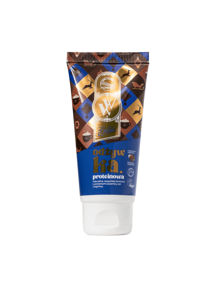 OnlyBio x Wedel Hair in Balance Odżywka proteinowa Czekolada Mleczna Nadziana