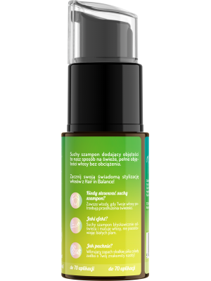 Hair in Balance by ONLYBIO Suchy szampon dodający objętości 35g