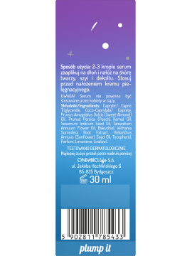 ONLYBIO Face in Balance Serum do twarzy adaptogenne nawilżające 30 ml