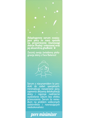ONLYBIO Face in Balance Serum do twarzy adaptogenne zwężające pory 30 ml