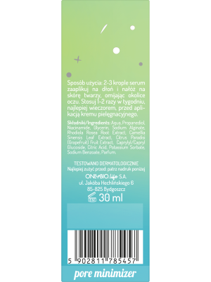 ONLYBIO Face in Balance Serum do twarzy adaptogenne zwężające pory 30 ml