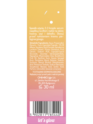 ONLYBIO Face in Balance Serum do twarzy adaptogenne rozświetlające 30 ml