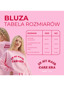 ONLYBIO X LALA BLUZA IN MY HAIR CARE ERA M/L