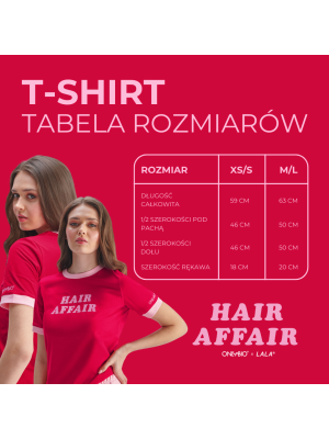 ONLYBIO X LALA T-SHIRT HAIR AFFAIR M/L