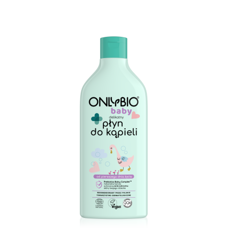 ONLYBIO Baby Delikatny płyn do kąpieli od pierwszego dnia życia 500 ml