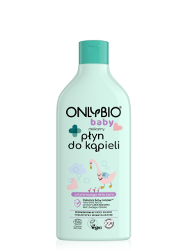 ONLYBIO Baby Delikatny płyn do kąpieli od pierwszego dnia życia 500 ml