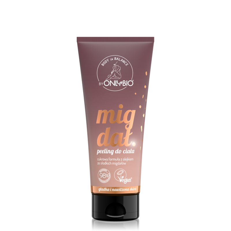 Body in Balance by ONLYBIO Peeling do ciała migdałowy 200ml
