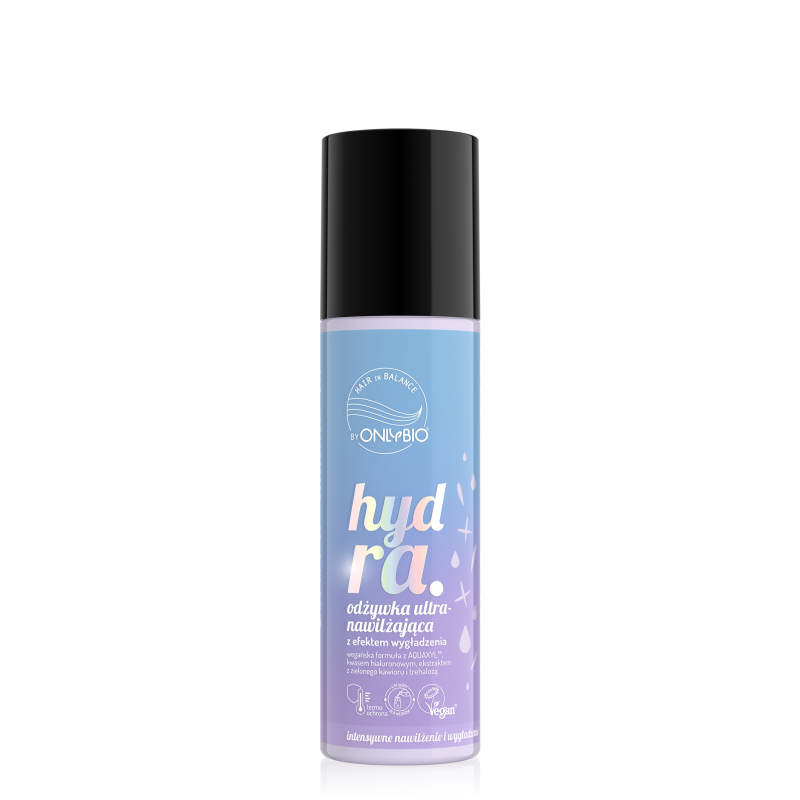Hair in Balance by ONLYBIO Hydra Odżywka ultranawilżająca z efektem wygładzenia 200ml