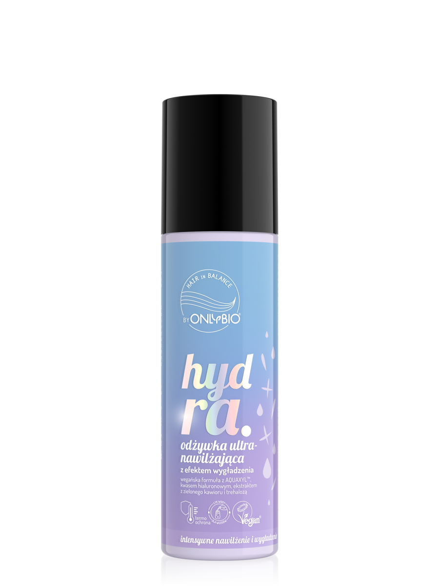 Hair in Balance by ONLYBIO Hydra Odżywka ultranawilżająca z efektem wygładzenia 200ml