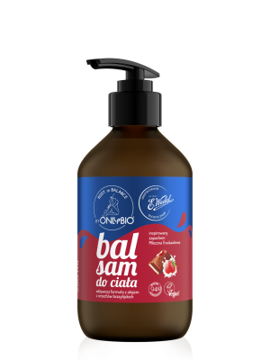 OnlyBio x Wedel Balsam do ciała inspirowany zapachem Mleczna Tuskawkowa 250ml