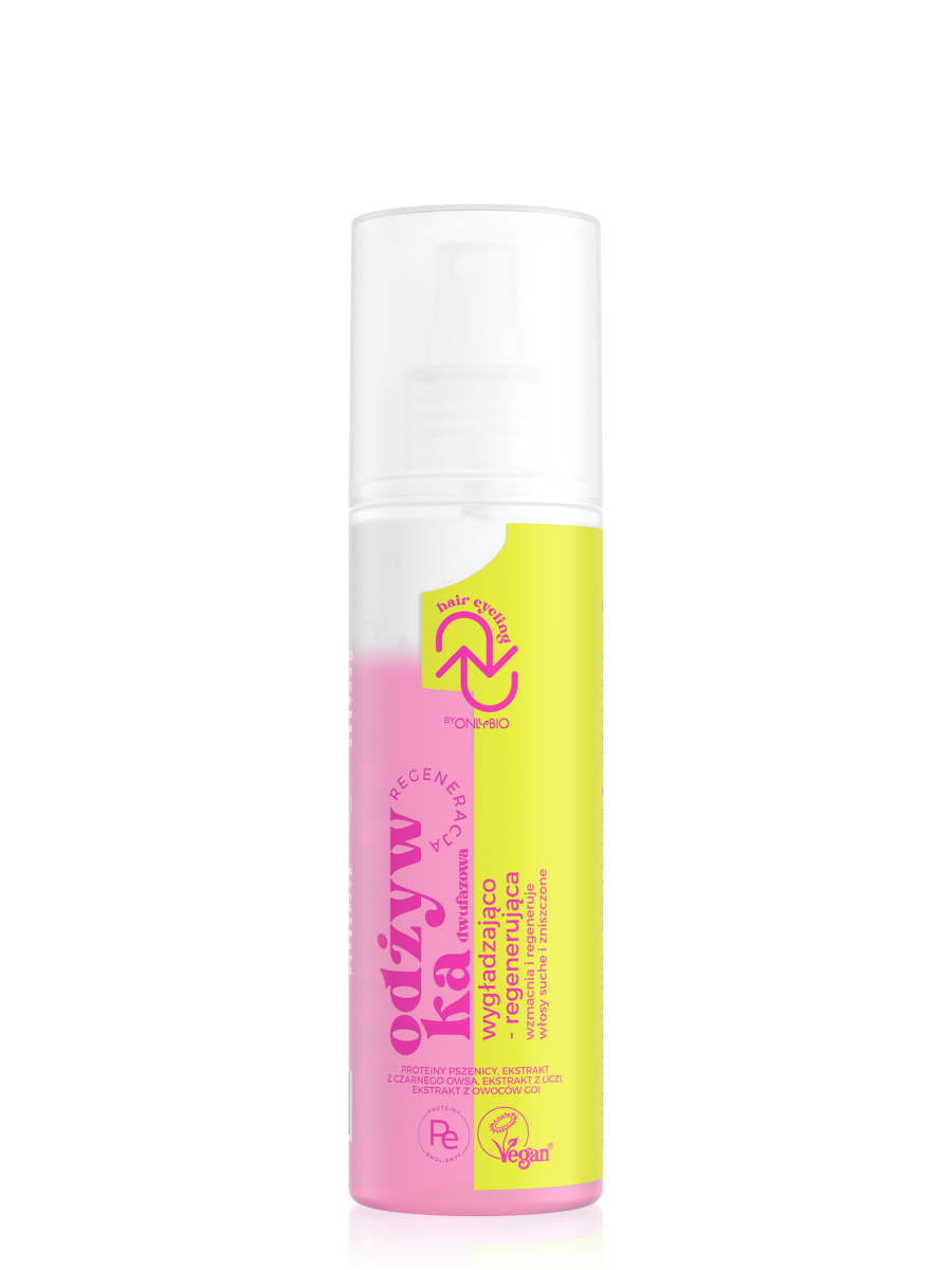 Hair Cycling by ONLYBIO Regeneracja odżywka dwufazowa wygładzająco-regenerująca 200ml
