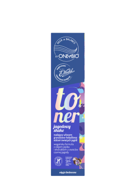 Hair in balance by OnlyBio x Wedel Toner Jagodowy Shake inspirowany zapachem Ptasie Mleczko Jagodowy Shake 100 ml