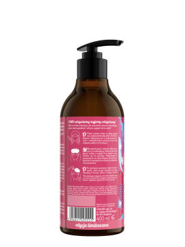 Hair in balance by OnlyBio x Wedel Szampon odświeżający inspirowany zapachem Ptasie Mleczko Mascarpone z Malinami 400 ml