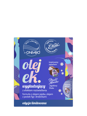 Hair in balance by OnlyBio x Wedel Olejek wygładzający inspirowany zapachem Ptasie Mleczko Jagodowy Shake 20 ml