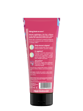 Hair in balance by OnlyBio x Wedel Odżywka wygładzająca inspirowana zapachem Ptasie Mleczko Mascarpone z Malinami 200 ml