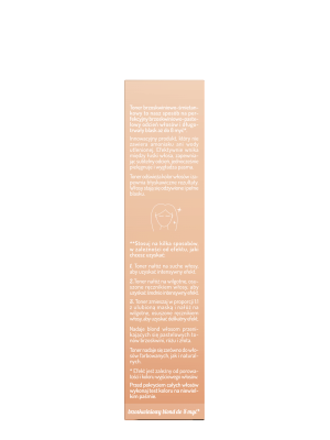Hair in Balance by ONLYBIO Toner brzoskwiniowo-śmietankowy 100ml