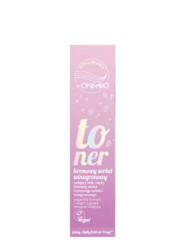 Hair in Balance by ONLYBIO Toner Kremowy sorbet winogronowy 100 ml