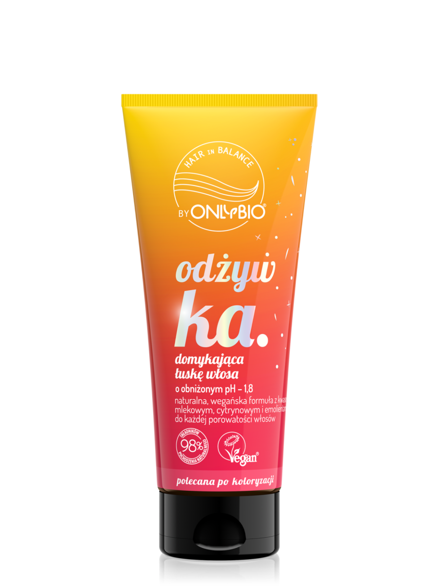 Hair in Balance by ONLYBIO Odżywka domykajaca łuskę włosa 200ml