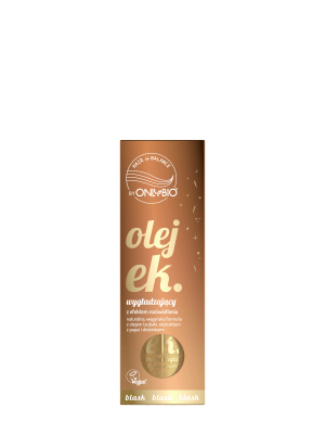 Hair in Balance by ONLYBIO Olejek wygładzający z efektem rozświetlenia 70ml