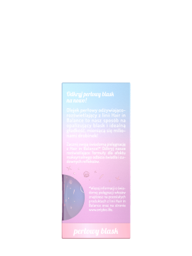 Hair in Balance by ONLYBIO olejek do włosów perłowy z efektem opalizującego rozświetlenia 20 ml