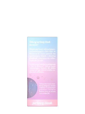 Hair in Balance by ONLYBIO olejek do włosów perłowy z efektem opalizującego rozświetlenia 20 ml