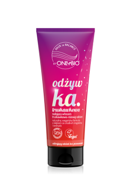 Hair in Balance by ONLYBIO Odżywka truskawkowa 200ml