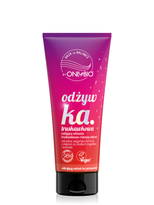 Hair in Balance by ONLYBIO Odżywka truskawkowa 200ml