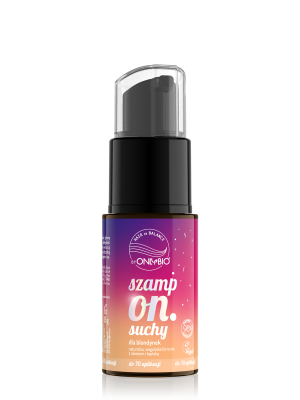 Hair in Balance by ONLYBIO Suchy szampon dla blondynek 35g