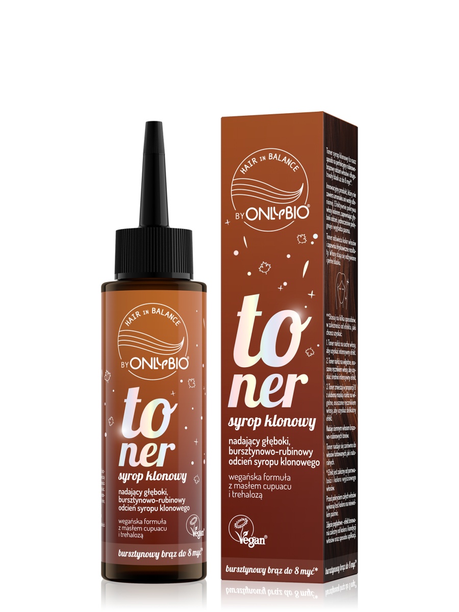 Hair in Balance by ONLYBIO Toner Syrop Klonowy 100 ml