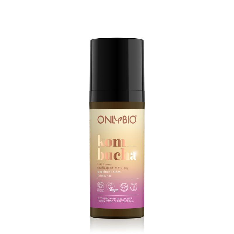 ONLYBIO Kombucha Lekki krem do twarzy nawilżająco-matujący 50 ml