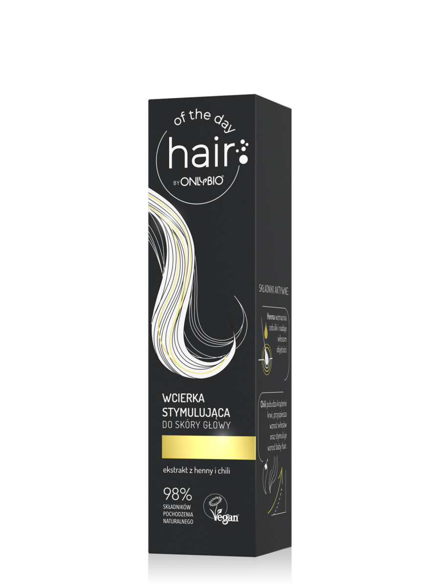 Hair of the day by ONLYBIO Wcierka stymulująca do skóry głowy 100ml