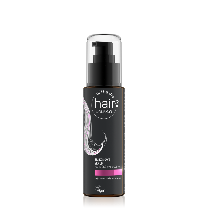 Hair of the day by ONLYBIO Silikonowe serum na końcówki włosów 80ml