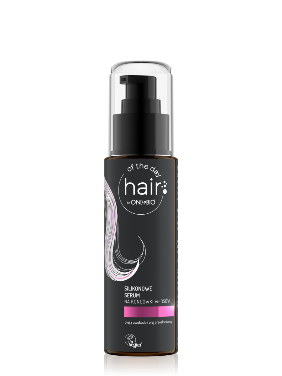 Hair of the day by ONLYBIO Silikonowe serum na końcówki włosów 80ml