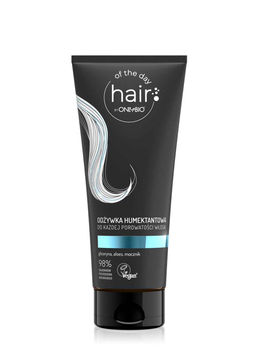 Hair of the day by ONLYBIO Odżywka humektantowa do każdej porowatości włosa 200ml